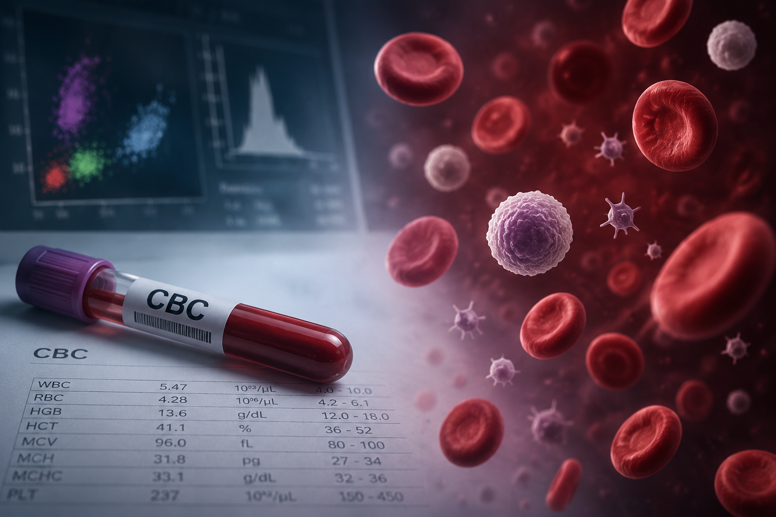 راهنمای تفسیر آزمایش CBC